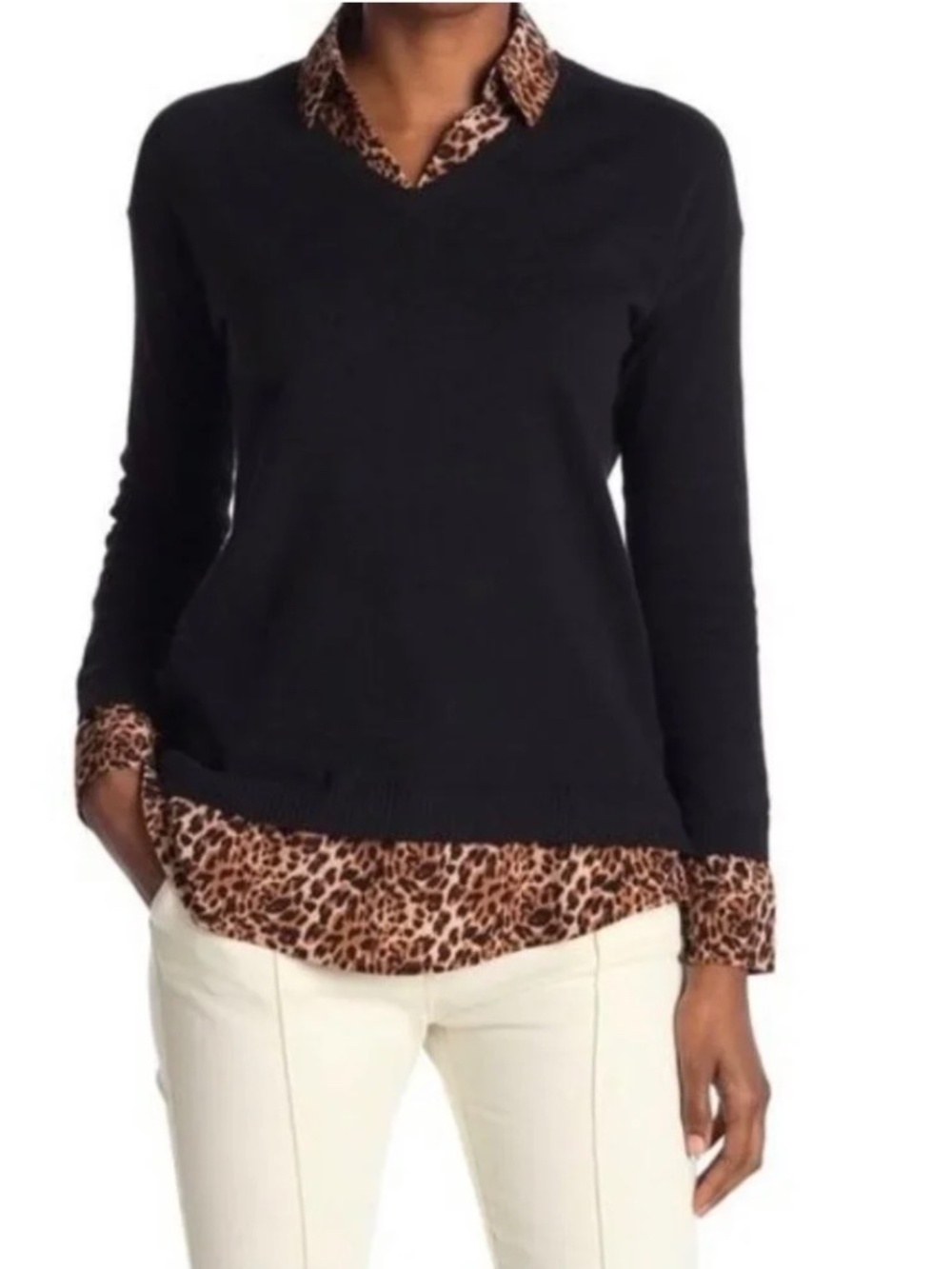 Adrianna Papell Sweater Blouse